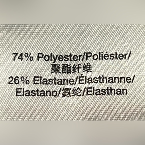 Women’s DKNY Sport leggings - pink black white - size XL - thigh pockets. Soft - Picture 8 of 9